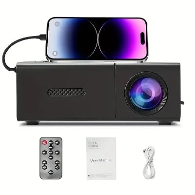 Mini Portable HD Projector – Your Gateway to a Cozy Cinematic Experience