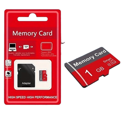 1GB Memory Card with Adapter – High-Speed Flash TF Card