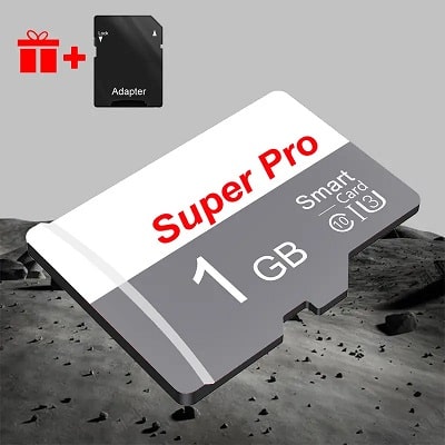 Super Pro 1GB TF Memory Card With Adapter