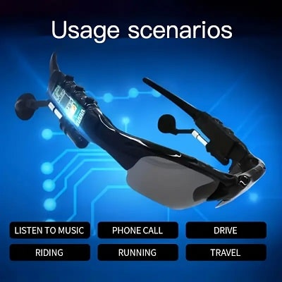 Smart Wireless Glasses with High-Fidelity Stereo Sound – USB Rechargeable