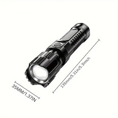 Super Bright USB Rechargeable Flashlight