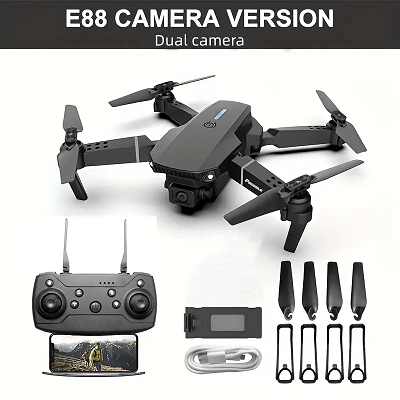 E88 Dual Camera Drone