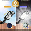 6500K Ultra-Bright LED Lighting Solar Outdoor Wall Light with Motion Sensor