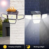 I-SolarFlare 270 LED Solar Powered Motion Security Sensor Light