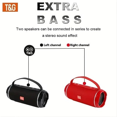 TG116C Portable Upright Wireless Compatible Speaker