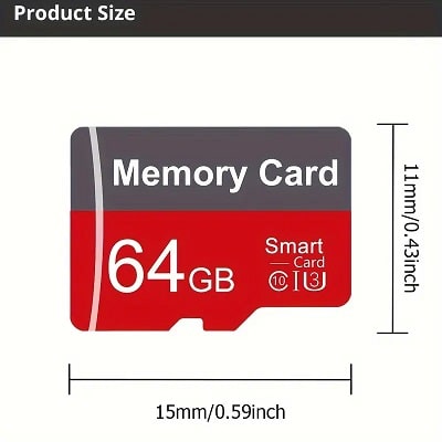 64GB Memory Card with Adapter – High-Speed, Versatile Storage Solution